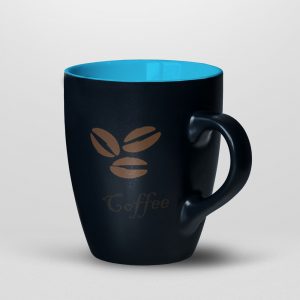 White Printed Coffee Mug